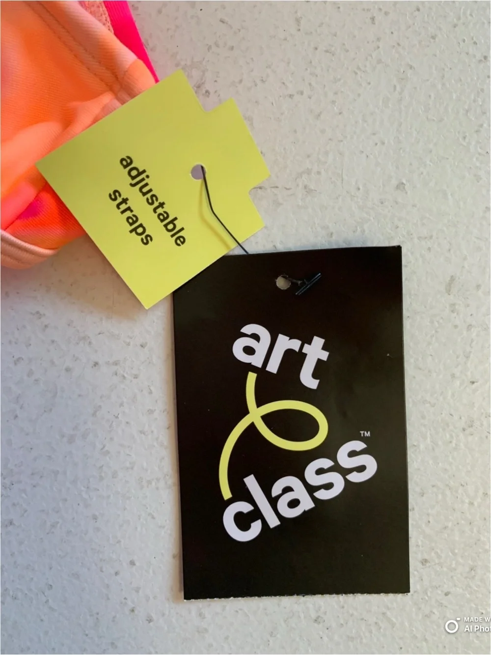art class neon orange